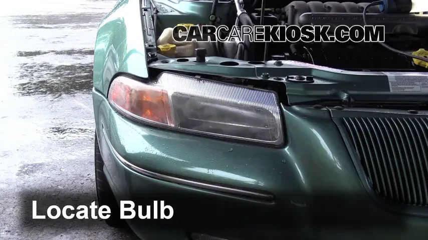 1998 Chrysler Cirrus LXi 2.5L V6 Lights Parking Light (replace bulb)